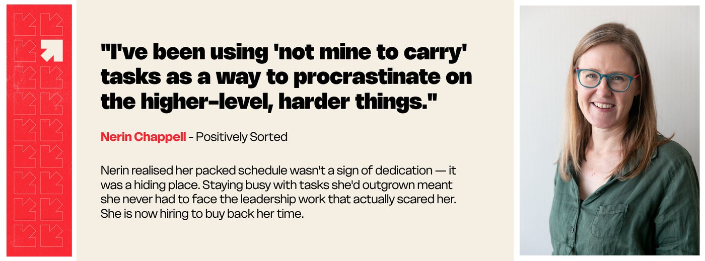 Nerin Chappell, Positively Sorted — "I've been using not mine to carry tasks as a way to procrastinate on the higher-level, harder things."